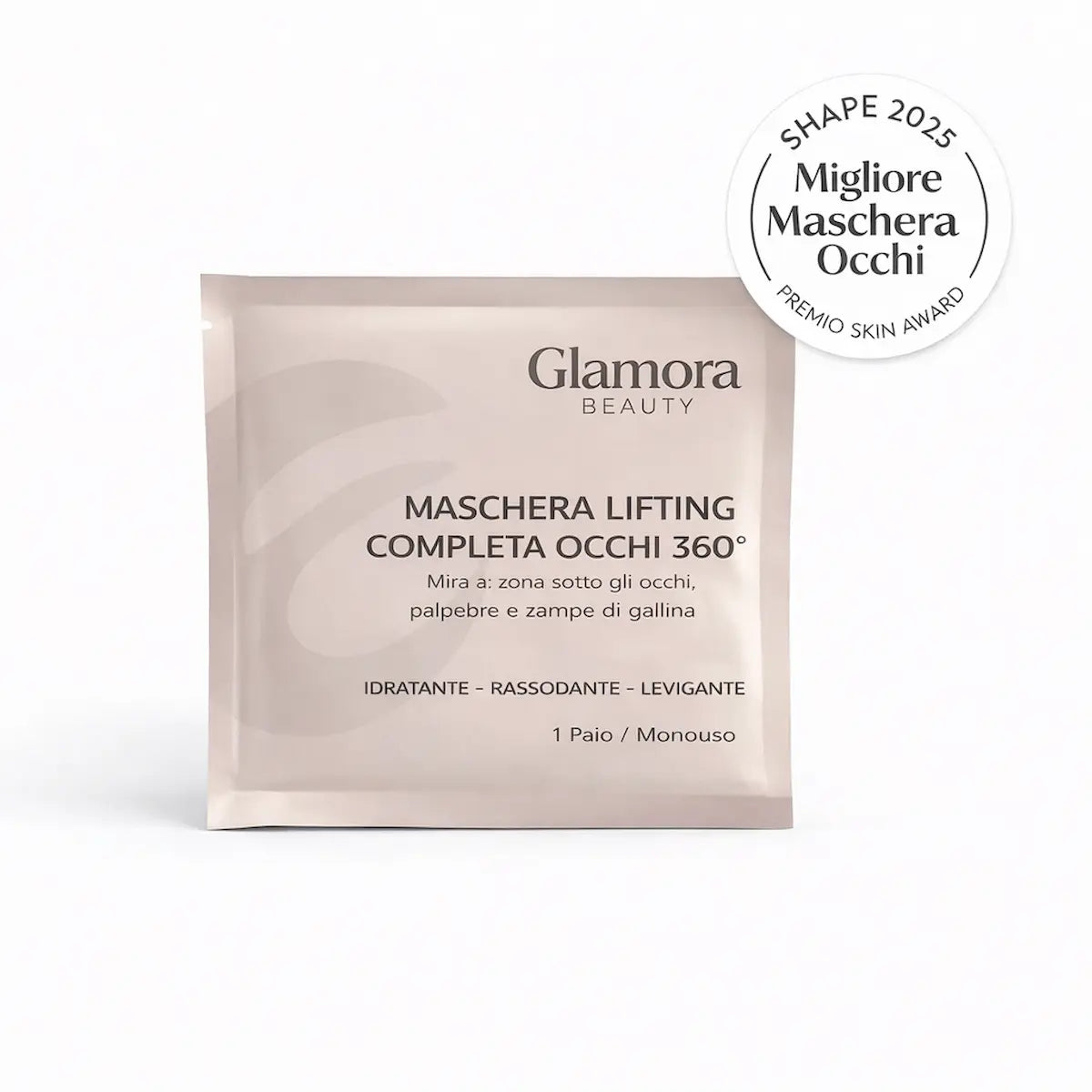 Maschera per gli Occhi con Bio-Collagene Glamora