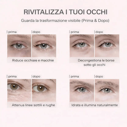 Maschera per gli Occhi con Bio-Collagene Glamora