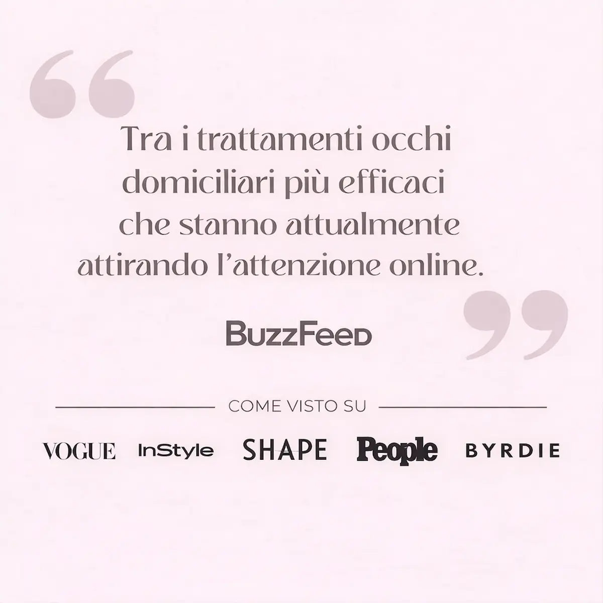 Maschera per gli Occhi con Bio-Collagene Glamora