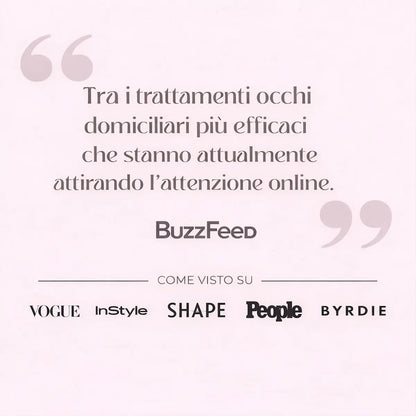 Maschera per gli Occhi con Bio-Collagene Glamora