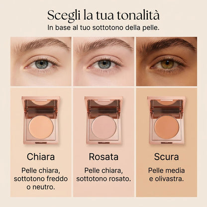 Glamora Viral Cover™ — CC Cream Occhiaie con Pennello