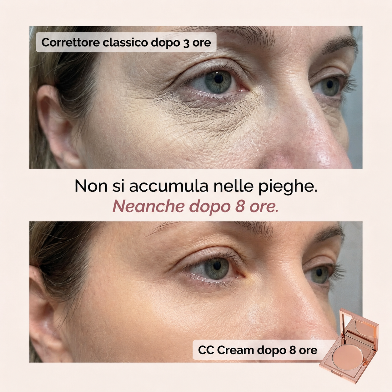 Glamora Viral Cover™ — CC Cream Occhiaie con Pennello