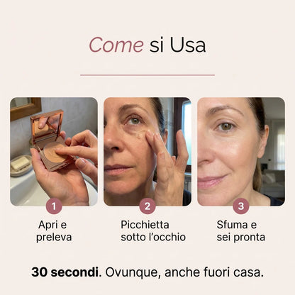 Glamora Viral Cover™ — CC Cream Occhiaie con Pennello