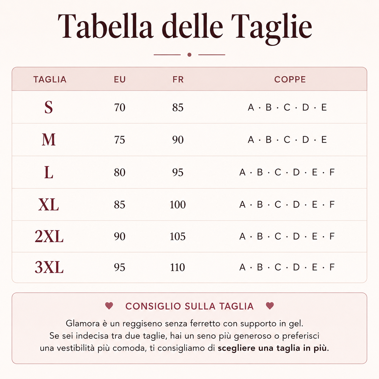 Glamora™ Reggiseno Seconda Pelle – Senza Cuciture, Senza Ferretti