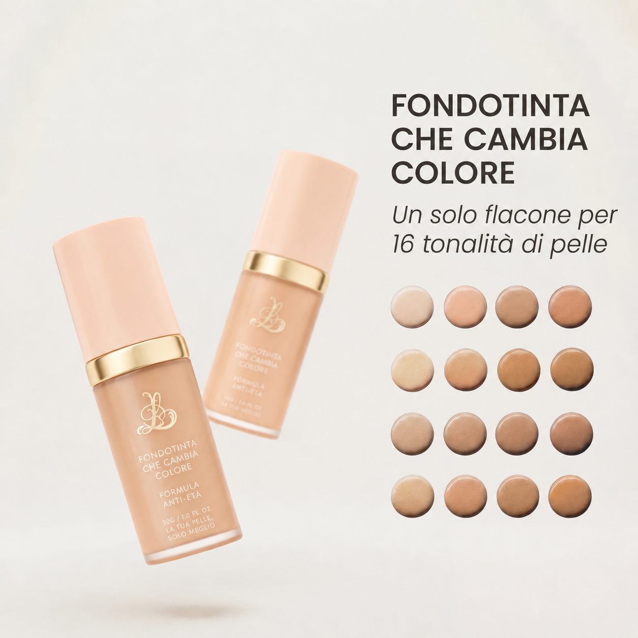 Fondotinta Cambiante 4-in-1